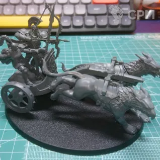 Описание картинки Stormstrike Chariot от Dthree по цене 3 000руб | Свободный Рынок Миниатюр - СРМ