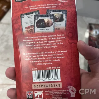 Описание картинки Warhammer Underworlds Direchasm Silent Menace Universal Deck от Levtunchik по цене 1 500руб | Свободный Рынок Миниатюр - СРМ