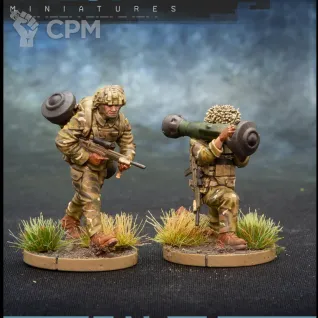 Описание картинки British Infantry NLAW от Manufactorum76 по цене 320руб | Свободный Рынок Миниатюр - СРМ