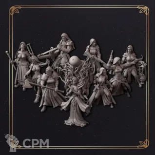 Описание картинки Fina'S Nuns от Manufactorum76 по цене 2 700руб | Свободный Рынок Миниатюр - СРМ