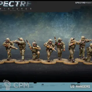 Описание картинки US Rangers от Manufactorum76 по цене 1 440руб | Свободный Рынок Миниатюр - СРМ