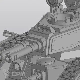 Описание картинки Leman Russ Battle Tank от koksee по цене 2 000руб | Свободный Рынок Миниатюр - СРМ