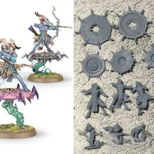 Описание картинки Tzaangor Skyfires от 3Д-Печка по цене 750руб | Свободный Рынок Миниатюр - СРМ