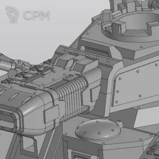 Описание картинки Leman Russ Battle Tank от koksee по цене 2 000руб | Свободный Рынок Миниатюр - СРМ