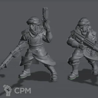 Описание картинки Tallarn Desert Raiders от Подземный человек по цене 1 145руб | Свободный Рынок Миниатюр - СРМ
