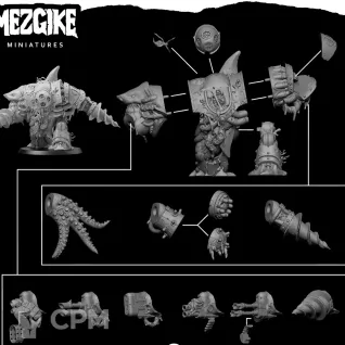 Описание картинки Dredgebrute от 3Д-Печка по цене 1 200руб | Свободный Рынок Миниатюр - СРМ