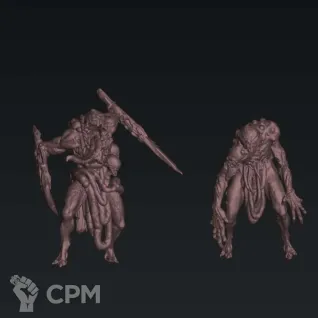 Описание картинки Набор рабов Грааля, выпуск 3 (Grail Thralls set 3) от Северная печать по цене 160руб | Свободный Рынок Миниатюр - СРМ