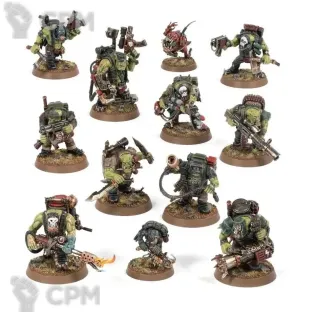 Описание картинки Ork Kommandos (Kill team) - подарок в описании от 3D6 по цене 850руб | Свободный Рынок Миниатюр - СРМ