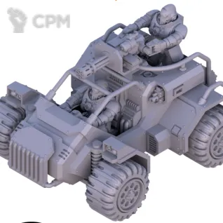 Описание картинки Space Marines Invader ATV от morokanetz по цене 600руб | Свободный Рынок Миниатюр - СРМ