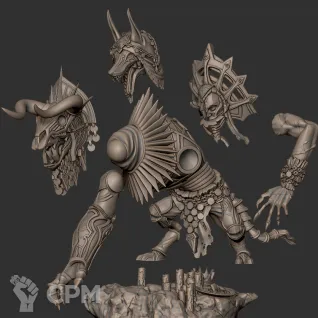 Описание картинки Beast of Greed от Manufactorum76 по цене 1 125руб | Свободный Рынок Миниатюр - СРМ