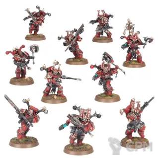 Описание картинки World Eaters армия 2000 pts от Миньки Молота Войны по цене 22 000руб | Свободный Рынок Миниатюр - СРМ