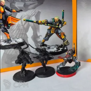 Описание картинки Yu Jing Shaolin Warrior Monks от HonourableFOX по цене 1 500руб | Свободный Рынок Миниатюр - СРМ