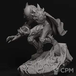 Описание картинки Арк Варден Arc Warden Dota 2 от Кира по цене 2 800руб | Свободный Рынок Миниатюр - СРМ