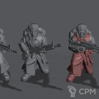 Описание картинки Вальхалльские Ледяные Воины Valhallan Ice Warriors от Подземный человек по цене 1 145руб | Свободный Рынок Миниатюр - СРМ