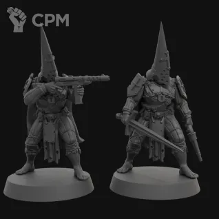 Описание картинки TRENCH CRUSADE. Окопные Пилигримы. Trench Pilgrims. Пехота. от Подземный человек по цене 520руб | Свободный Рынок Миниатюр - СРМ