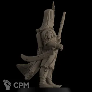 Описание картинки TRENCH CRUSADE. Железный Султанат. Iron Sultanate. Янычары. Janissaries от Подземный человек по цене 440руб | Свободный Рынок Миниатюр - СРМ