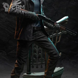 Описание картинки Леон Кеннеди Обитель зла Реквием от Кира по цене 7 000руб | Свободный Рынок Миниатюр - СРМ