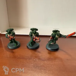 Описание картинки Space Marines: Intercessor Squad (6 моделей) от ehrst по цене 2 800руб | Свободный Рынок Миниатюр - СРМ