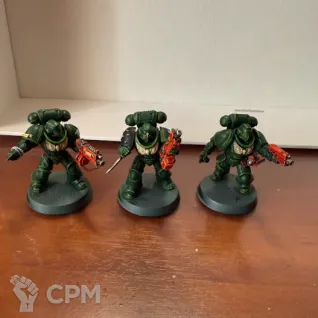 Описание картинки Space Marines: Intercessor Squad (6 моделей) от ehrst по цене 2 800руб | Свободный Рынок Миниатюр - СРМ