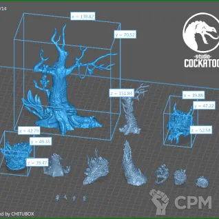 Описание картинки Солончаки от Studio Cockatoo по цене 2 640руб | Свободный Рынок Миниатюр - СРМ