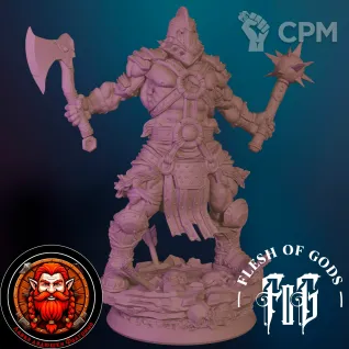 Описание картинки Мутант варвар от Falgrim's_shop по цене 71руб | Свободный Рынок Миниатюр - СРМ
