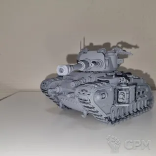 Описание картинки Rogal Dorn Battle Tank со всеми закачками от Жмышарня Shop по цене 2 700руб | Свободный Рынок Миниатюр - СРМ