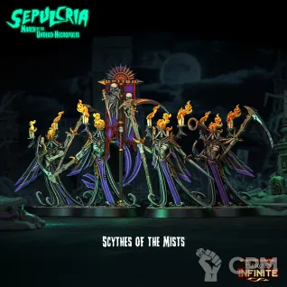 Описание картинки Scythes of the Mists от Brutality по цене 1 500руб | Свободный Рынок Миниатюр - СРМ