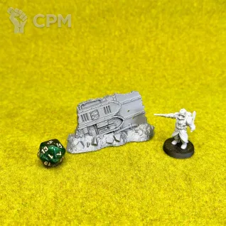 Описание картинки Wargame руины - Щебень от Миниатюры и фигурки по цене 700руб | Свободный Рынок Миниатюр - СРМ