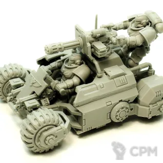 Описание картинки Primaris Invader ATV от Plants vs Zombies по цене 1 280руб | Свободный Рынок Миниатюр - СРМ