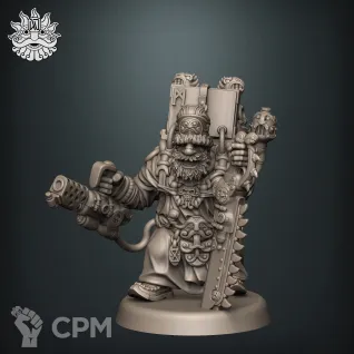 Описание картинки Ancestral Preacher (alt. Ministorum Priest) от Brother Ork по цене 500руб | Свободный Рынок Миниатюр - СРМ