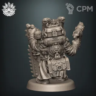 Описание картинки Ancestral Preacher (alt. Ministorum Priest) от Brother Ork по цене 500руб | Свободный Рынок Миниатюр - СРМ