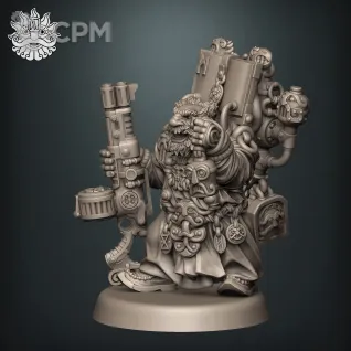 Описание картинки Ancestral Preacher (alt. Ministorum Priest) от Brother Ork по цене 500руб | Свободный Рынок Миниатюр - СРМ