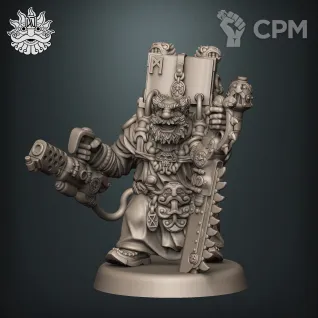 Описание картинки Ancestral Preacher (alt. Ministorum Priest) от Brother Ork по цене 500руб | Свободный Рынок Миниатюр - СРМ