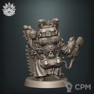 Описание картинки Ancestral Preacher (alt. Ministorum Priest) от Brother Ork по цене 500руб | Свободный Рынок Миниатюр - СРМ