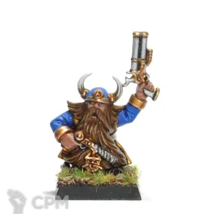 Описание картинки Dwarf Thunderer Champion от 3Д печать миниатюр по цене 225руб | Свободный Рынок Миниатюр - СРМ