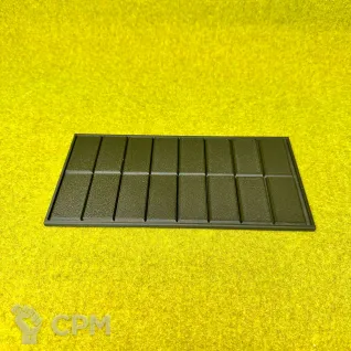 Описание картинки Movements tray для баз 25х50мм 8х2 (1шт) от Миниатюры и фигурки по цене 160руб | Свободный Рынок Миниатюр - СРМ