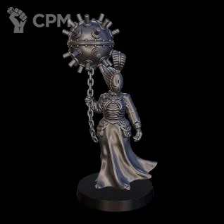 Описание картинки Artillery Witch от Manufactorum76 по цене 200руб | Свободный Рынок Миниатюр - СРМ