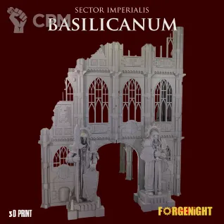 Описание картинки Sector Imperialis Basilicanum от ForgeNight по цене 6 500руб | Свободный Рынок Миниатюр - СРМ