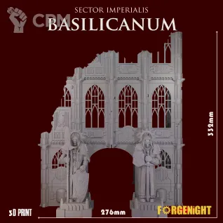Описание картинки Sector Imperialis Basilicanum от ForgeNight по цене 6 500руб | Свободный Рынок Миниатюр - СРМ