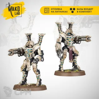 Описание картинки Sekhetar Robots (2) от Wako Lab (Recast) по цене 1 260руб | Свободный Рынок Миниатюр - СРМ