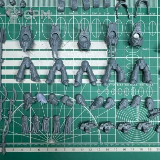 Описание картинки Thousand Sons Cabal Sekhmet Terminators от Recruiter по цене 1 500руб | Свободный Рынок Миниатюр - СРМ