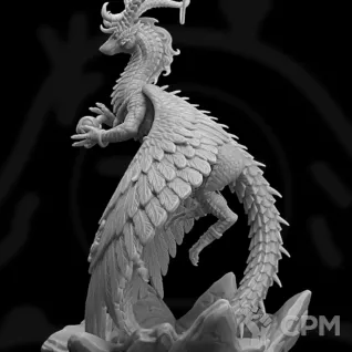 Описание картинки Зантрия, мастер заклятий(135мм) от SmallSnakePit по цене 1 100руб | Свободный Рынок Миниатюр - СРМ