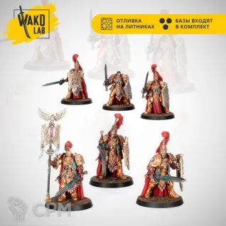 Описание картинки Sentinel Guard Sodality от Wako Lab (Recast) по цене 2 250руб | Свободный Рынок Миниатюр - СРМ