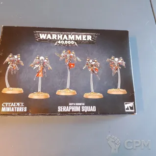 Описание картинки Seraphim Squad/Zephyrim Squad от Prime по цене 4 000руб | Свободный Рынок Миниатюр - СРМ
