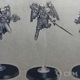 Описание картинки Seraphim из army set (5 шт., оригинал) от  по цене 3 500руб | Свободный Рынок Миниатюр - СРМ