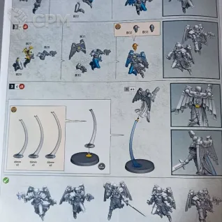 Описание картинки Seraphim из army set (5 шт., оригинал) от  по цене 3 500руб | Свободный Рынок Миниатюр - СРМ