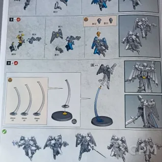 Описание картинки Seraphim из army set (5 шт., оригинал) от  по цене 2 900руб | Свободный Рынок Миниатюр - СРМ