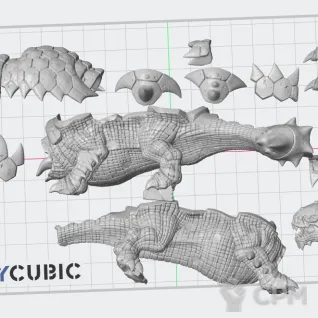 Описание картинки Bastiladon от White Rhino по цене 2 099руб | Свободный Рынок Миниатюр - СРМ