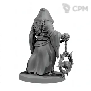 Описание картинки Cultist / Servitor w Morgenstern от 3Д печать миниатюр по цене 186руб | Свободный Рынок Миниатюр - СРМ