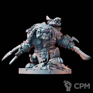 Описание картинки Орк ХИЩНИК от Mind Mash print  по цене 590руб | Свободный Рынок Миниатюр - СРМ